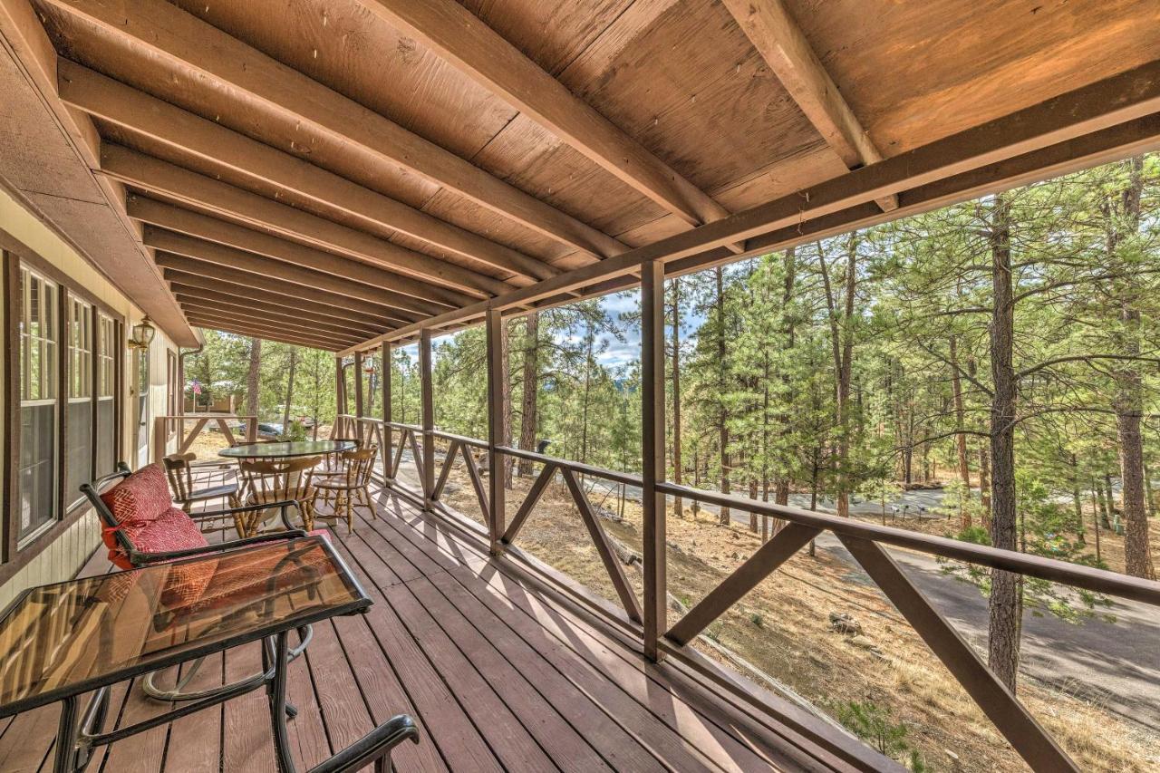 3 Mi To Ruidoso Winter Park Home With Fireplace! Exterior foto
